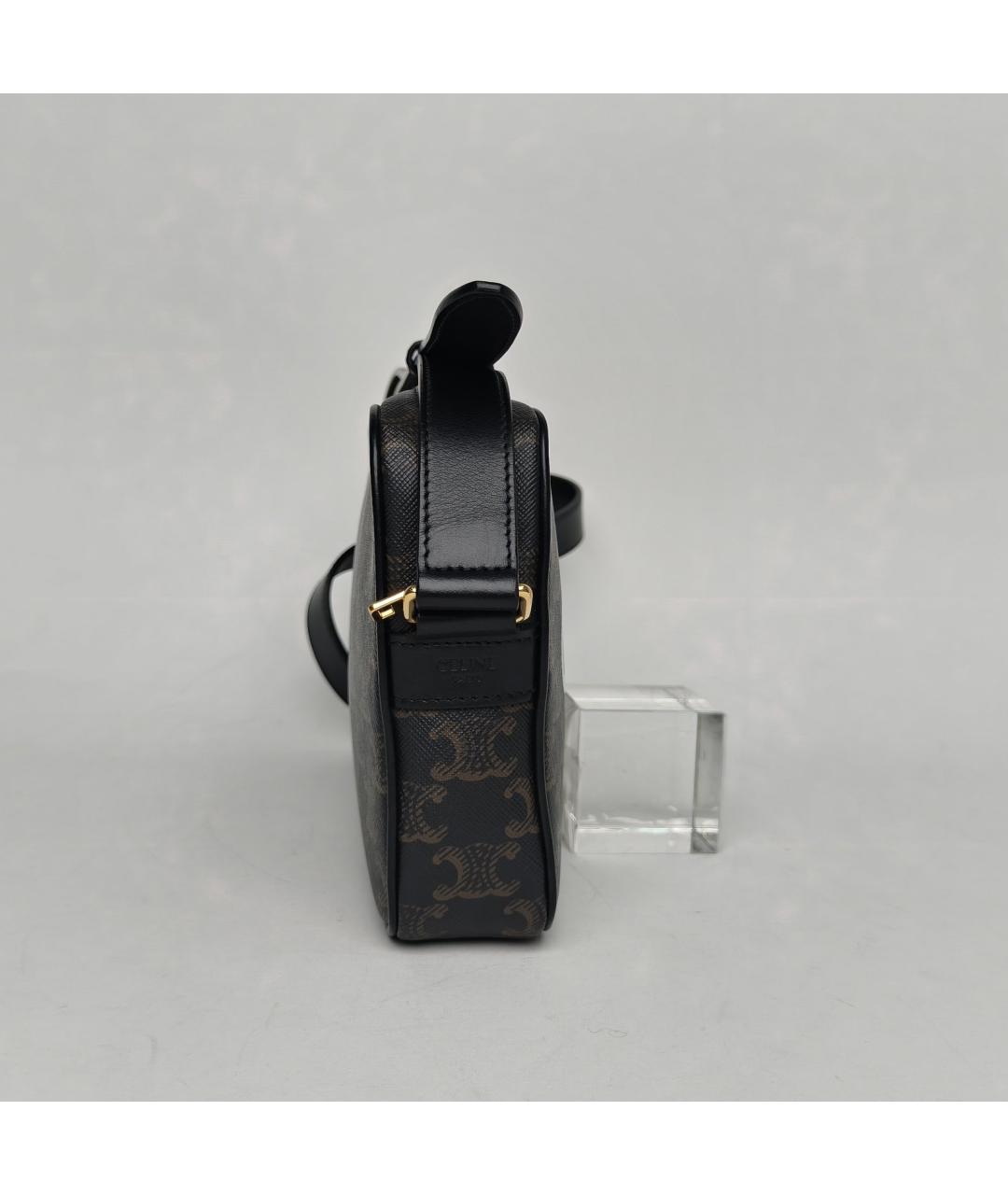 CELINE Черная сумка через плечо, фото 5