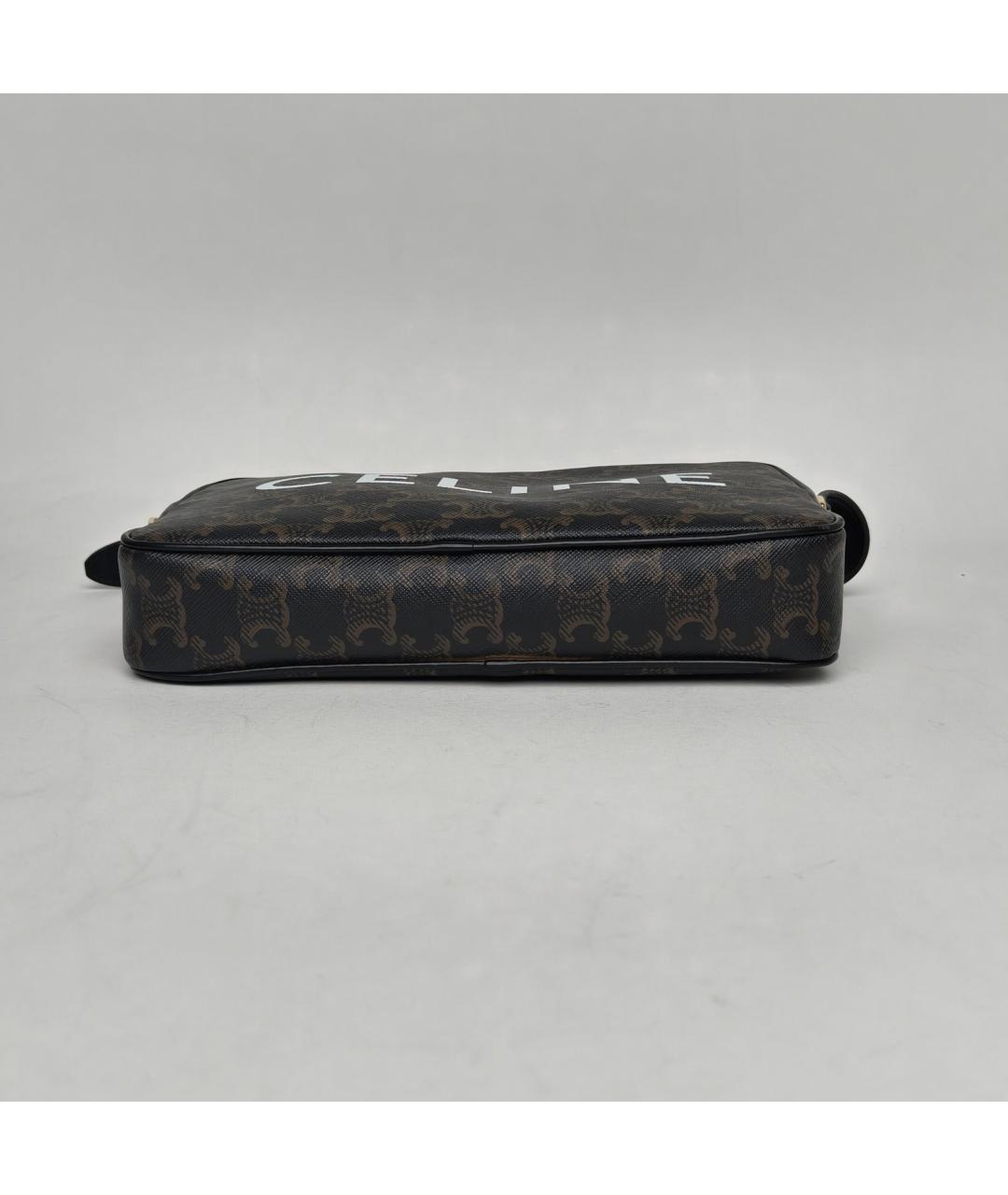 CELINE Черная сумка через плечо, фото 6