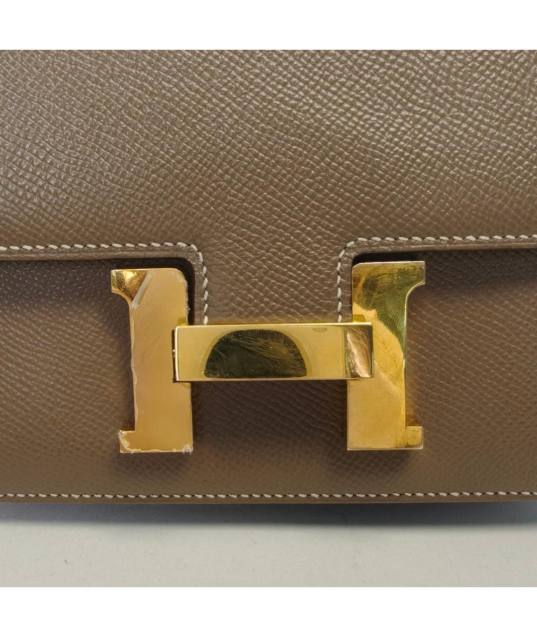 HERMES Кожаная сумка через плечо, фото 7