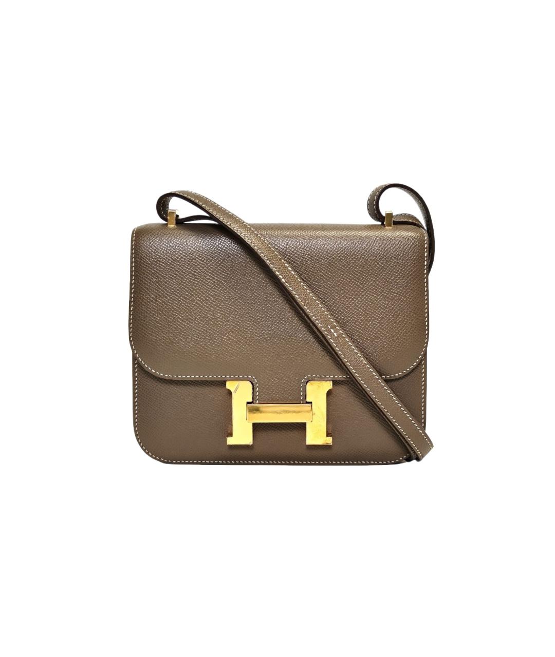 HERMES Кожаная сумка через плечо, фото 1