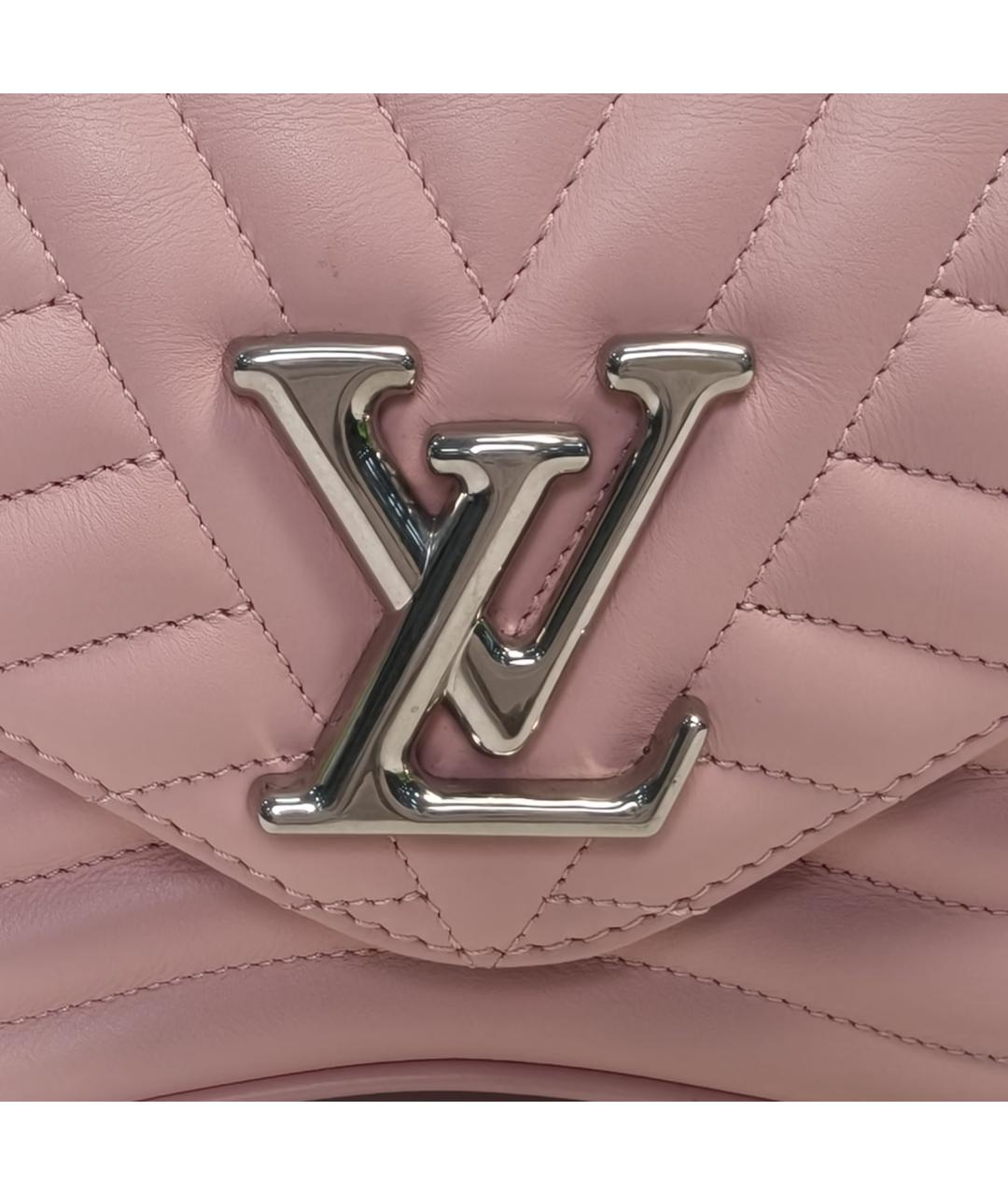 LOUIS VUITTON Розовая кожаная сумка через плечо, фото 4