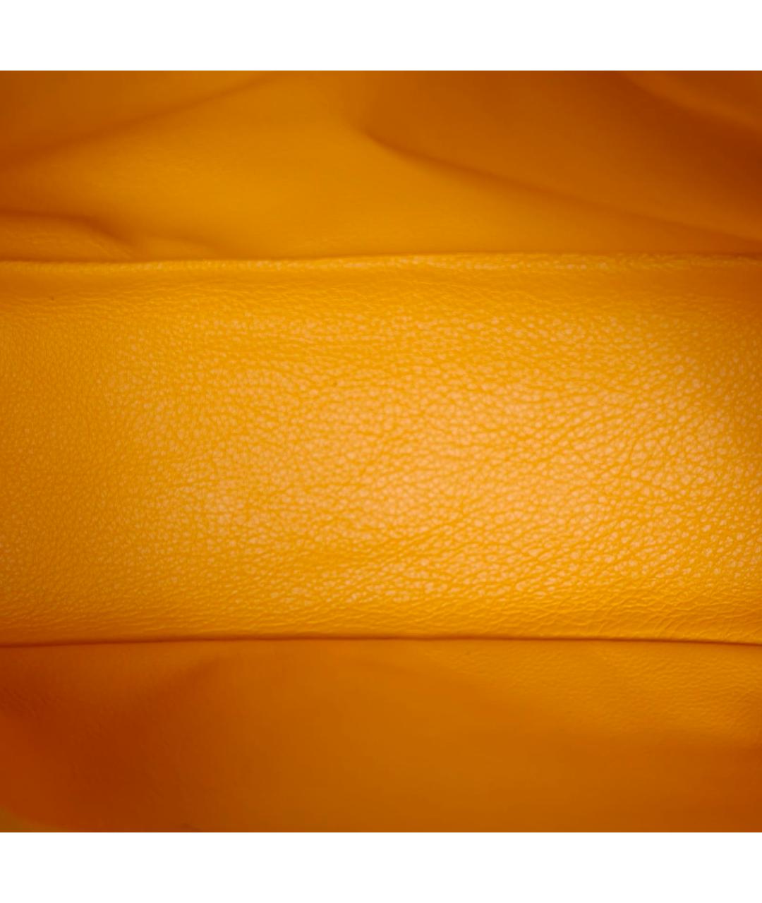 GOYARD Желтая сумка с короткими ручками, фото 7