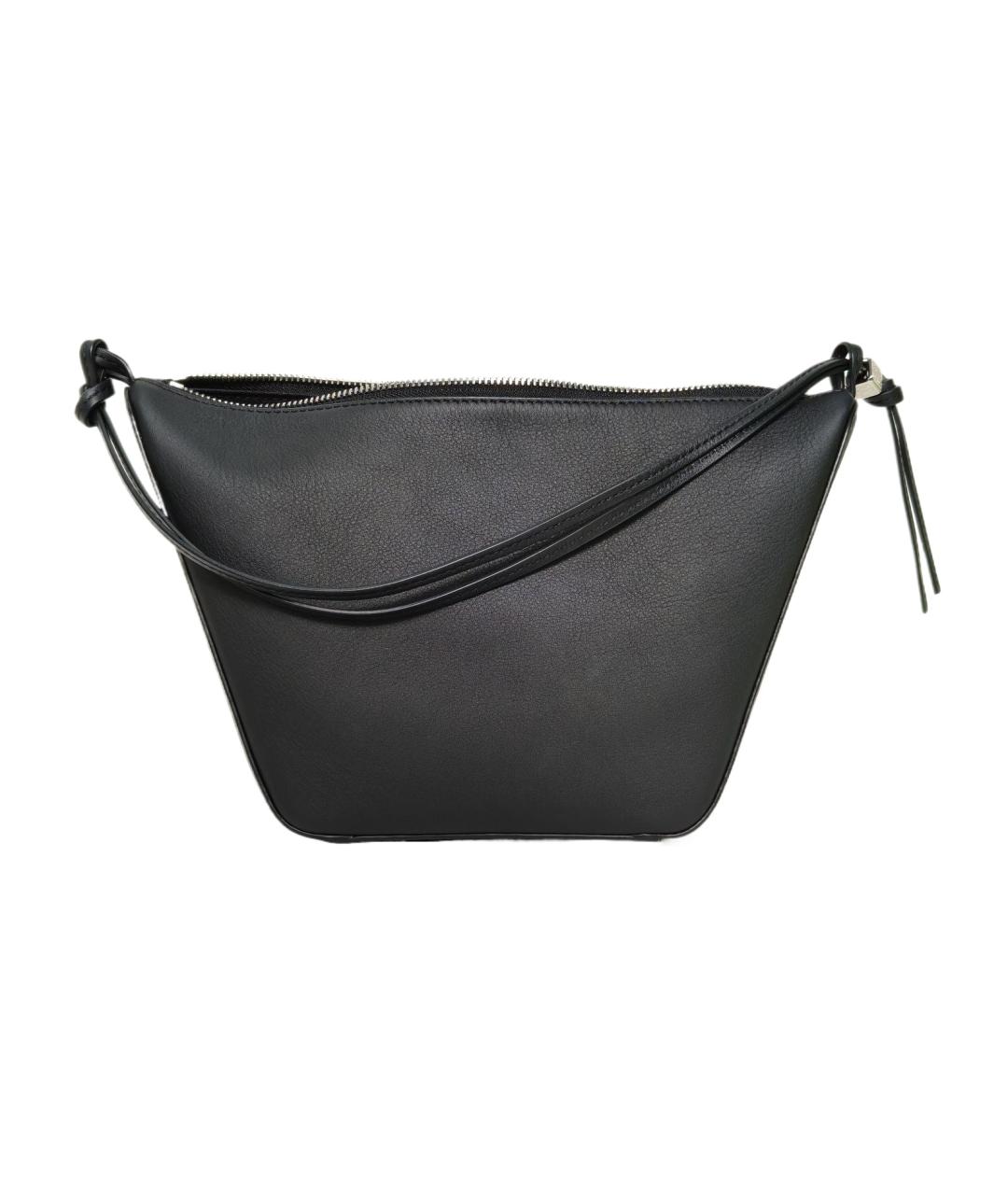 LOEWE Черная кожаная сумка через плечо, фото 1