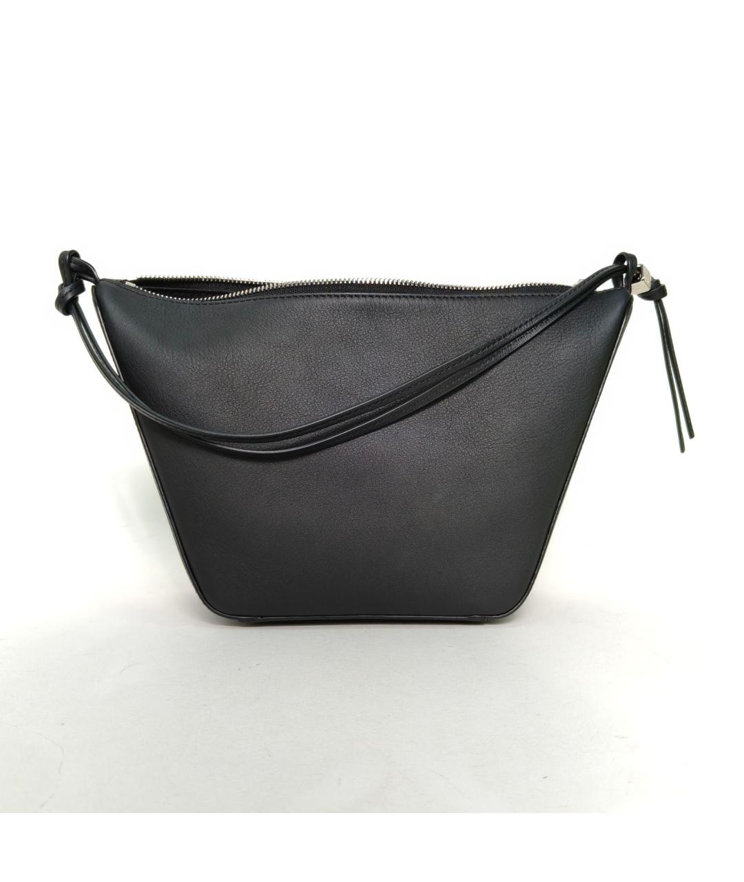 LOEWE Черная кожаная сумка через плечо, фото 2