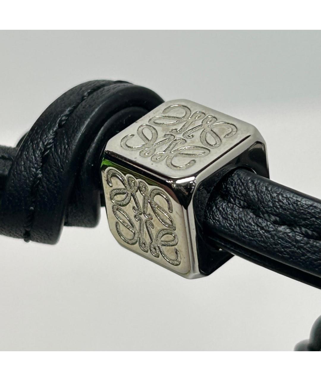 LOEWE Черная кожаная сумка через плечо, фото 9