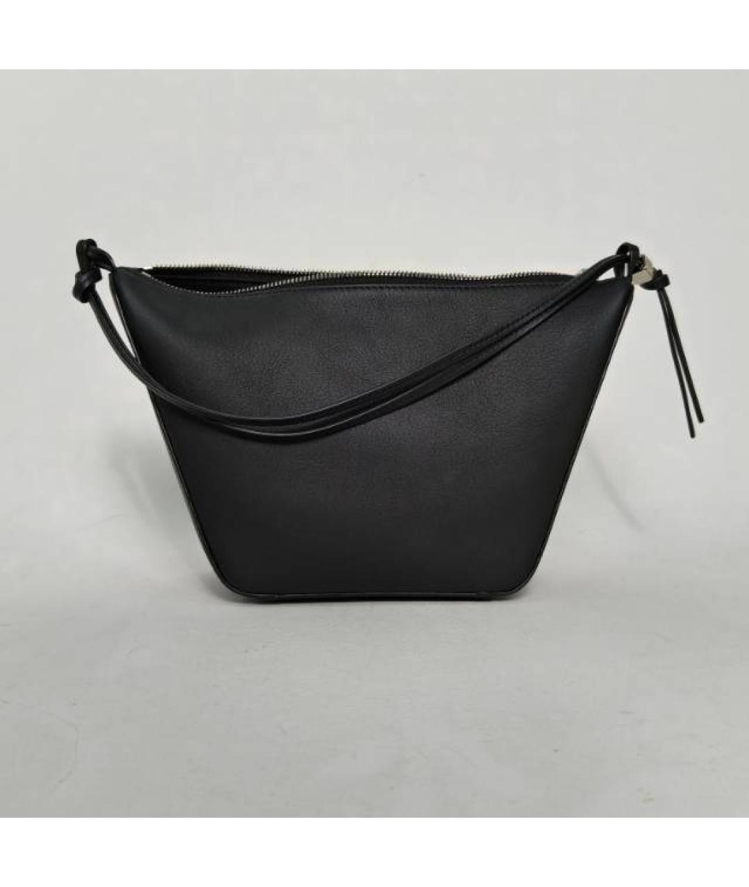 LOEWE Черная кожаная сумка через плечо, фото 8