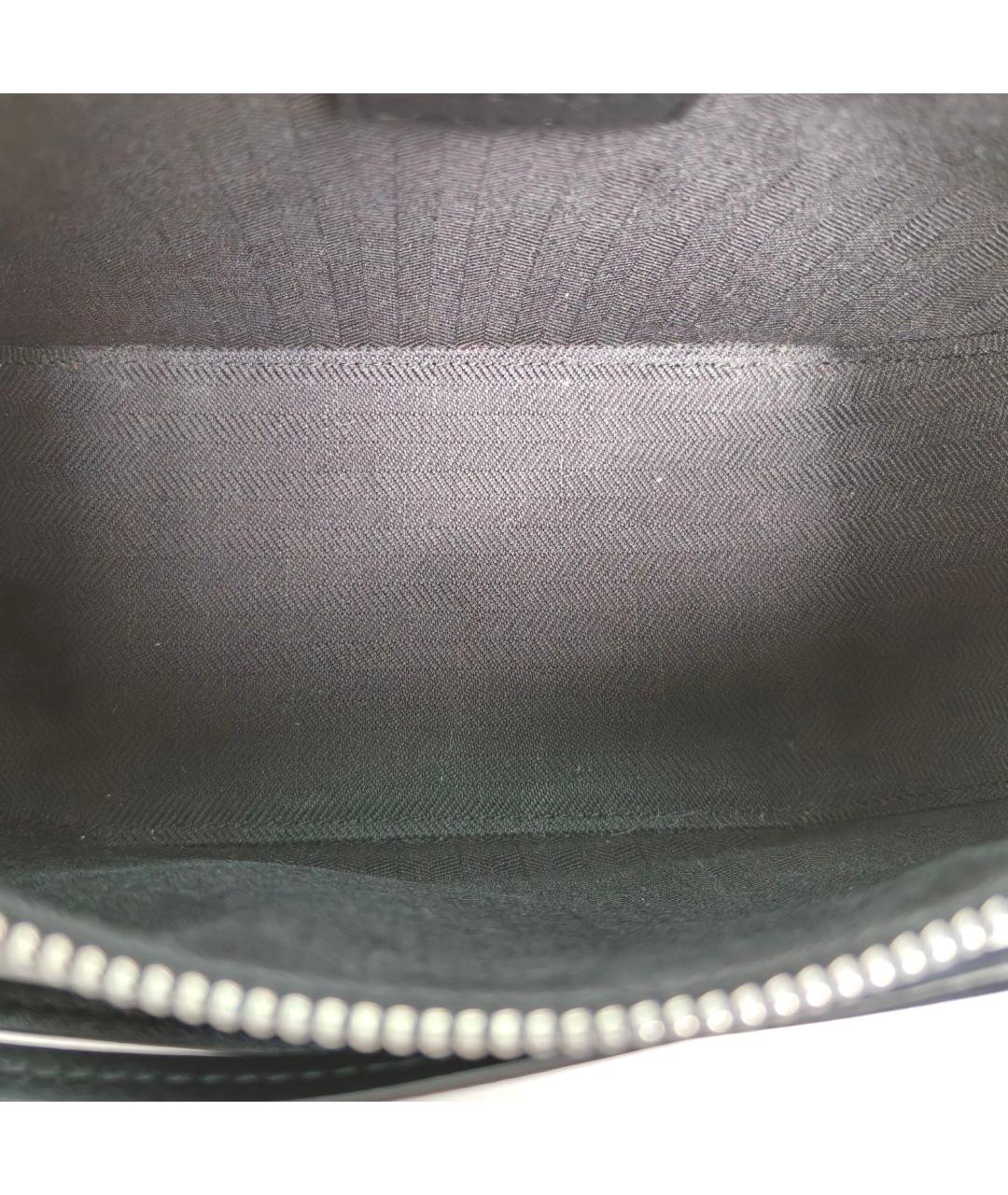 LOEWE Черная кожаная сумка через плечо, фото 7