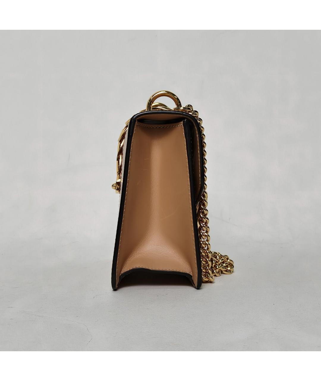 GUCCI Коричневая кожаная сумка через плечо, фото 7