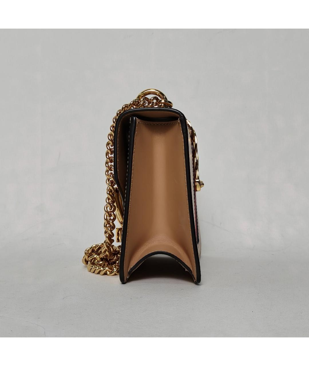 GUCCI Коричневая кожаная сумка через плечо, фото 2