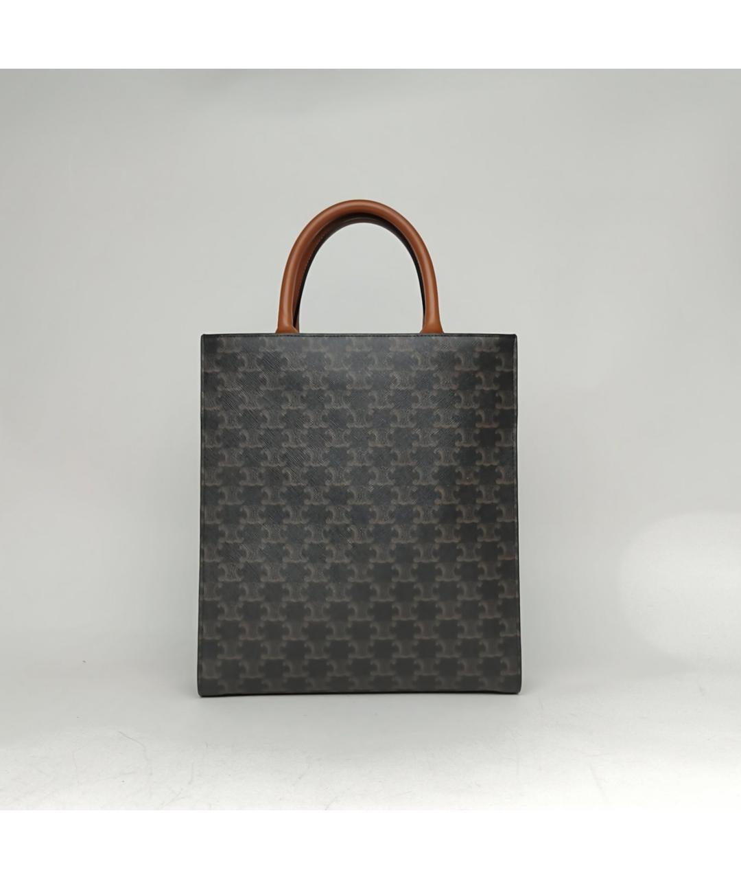 CELINE Коричневая сумка через плечо, фото 4