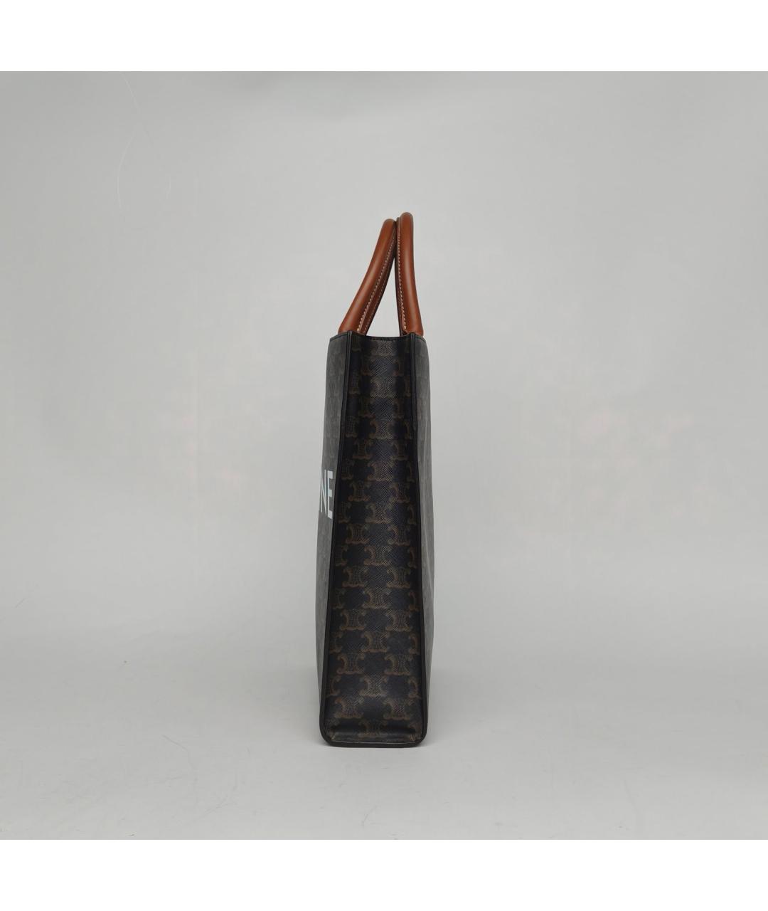 CELINE Коричневая сумка через плечо, фото 3