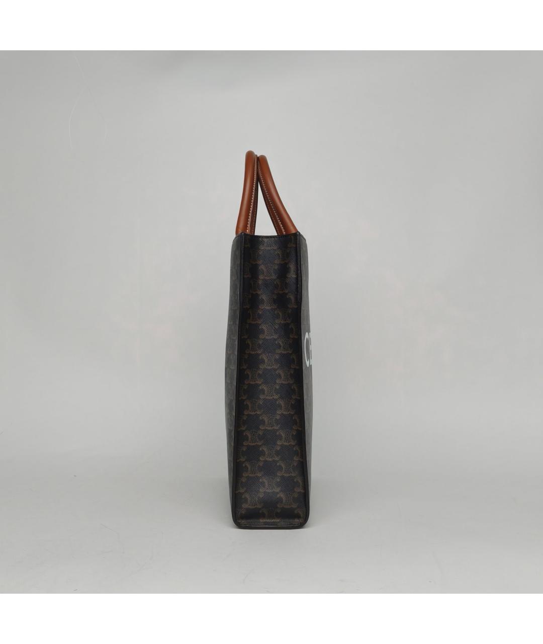 CELINE Коричневая сумка через плечо, фото 5