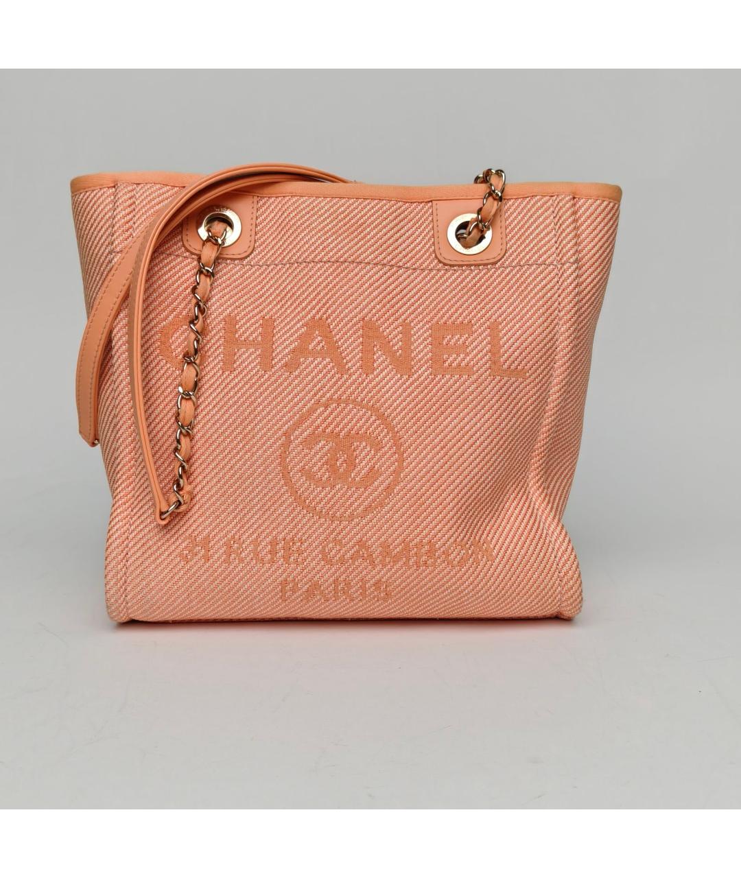 CHANEL Оранжевая сумка через плечо, фото 2