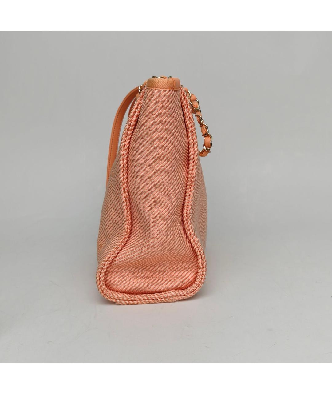 CHANEL Оранжевая сумка через плечо, фото 3