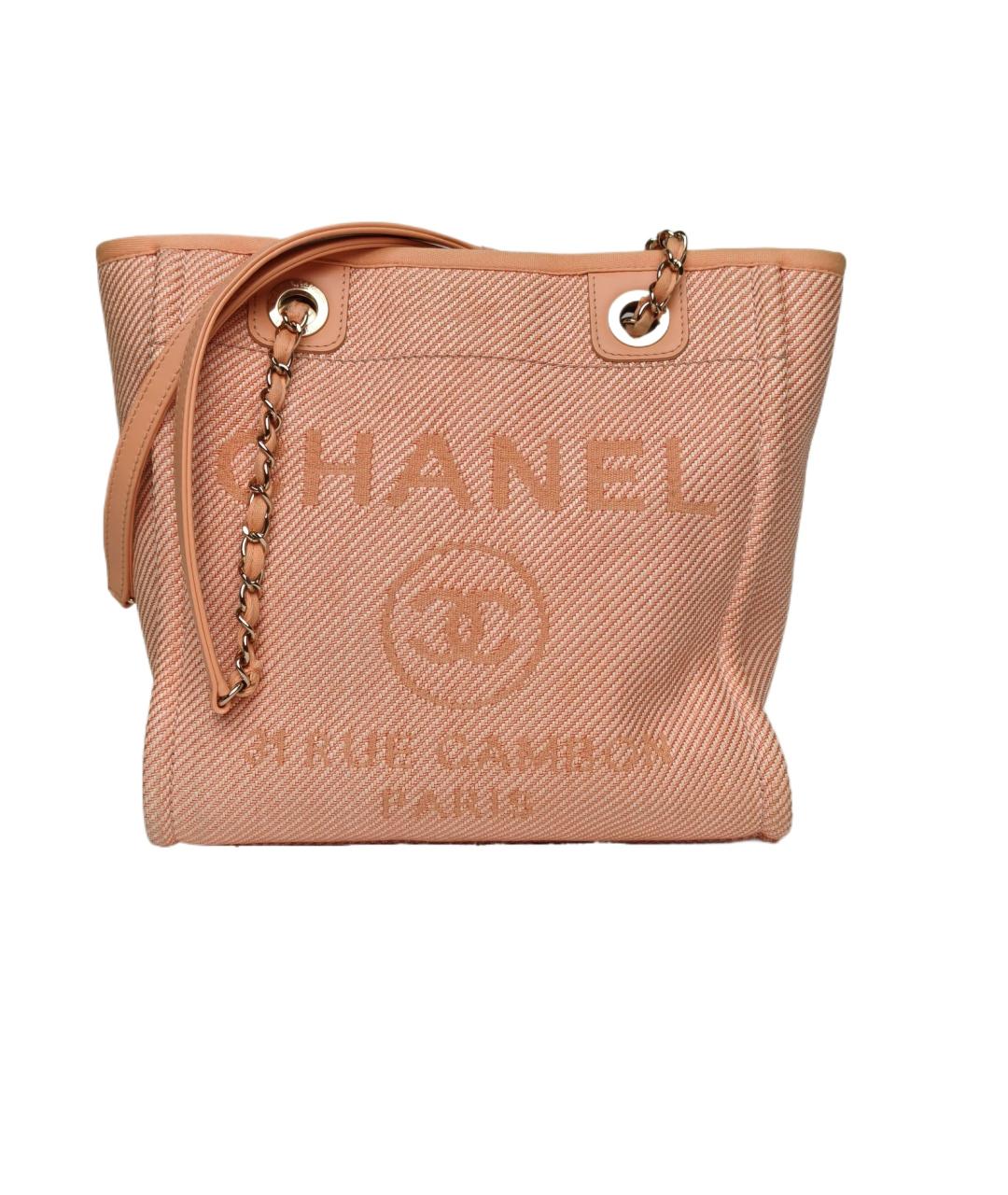 CHANEL Оранжевая сумка через плечо, фото 1