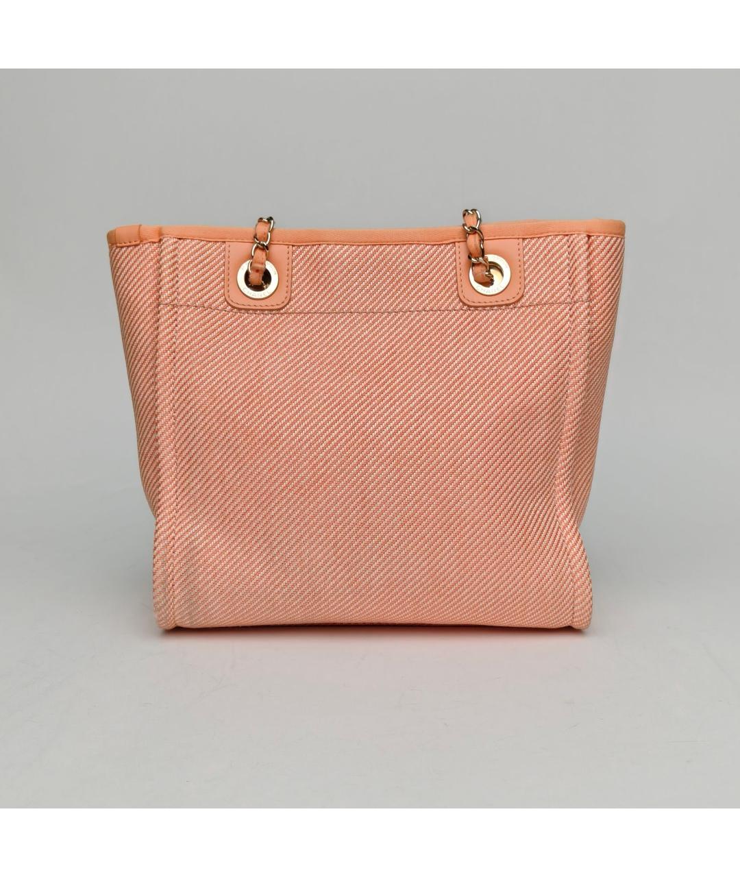 CHANEL Оранжевая сумка через плечо, фото 4