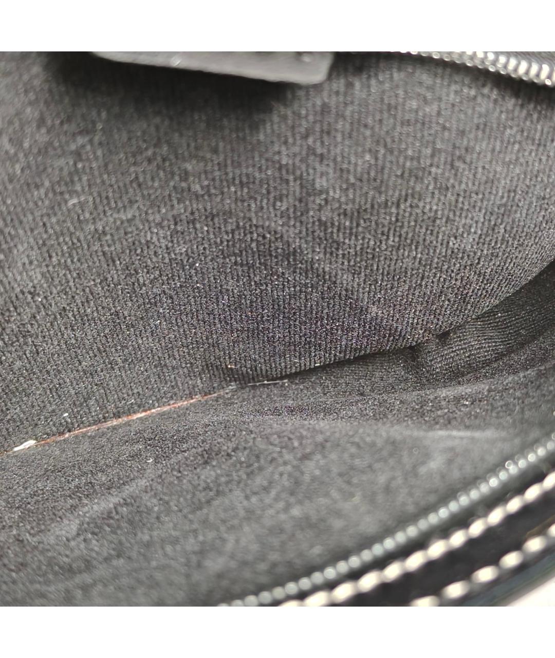 CELINE Черная кожаная сумка через плечо, фото 7