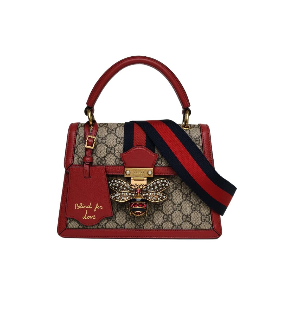 GUCCI Красная сумка через плечо, фото 1