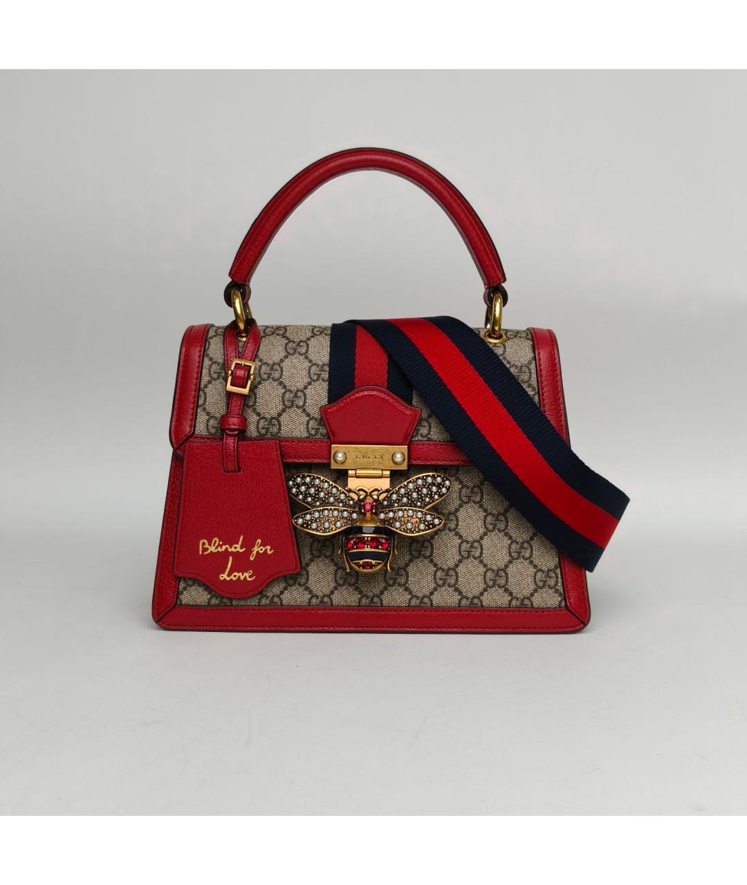 GUCCI Красная сумка через плечо, фото 9