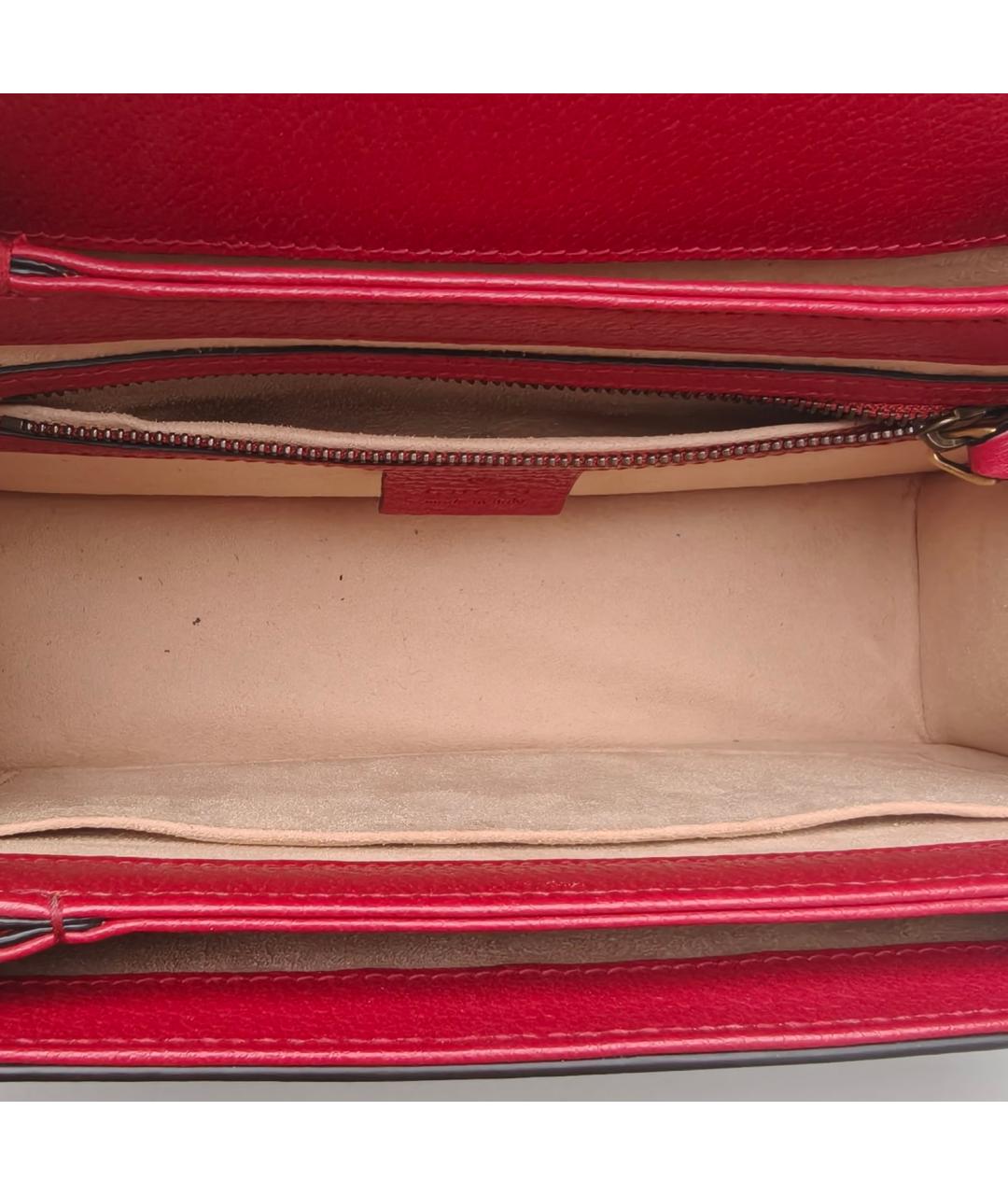 GUCCI Красная сумка через плечо, фото 6