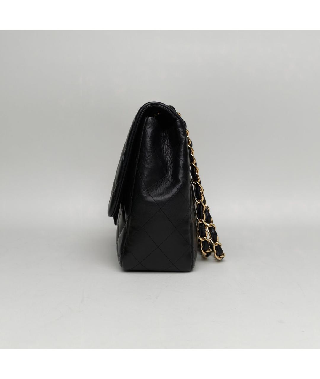 CHANEL Черная кожаная сумка через плечо, фото 3