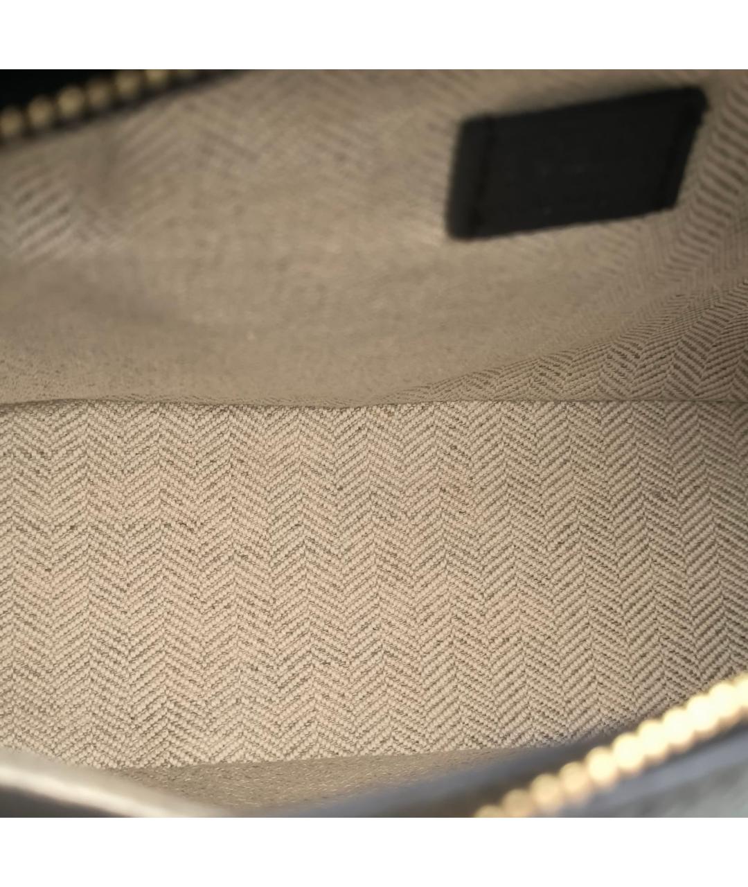 LOEWE Черная кожаная сумка через плечо, фото 6