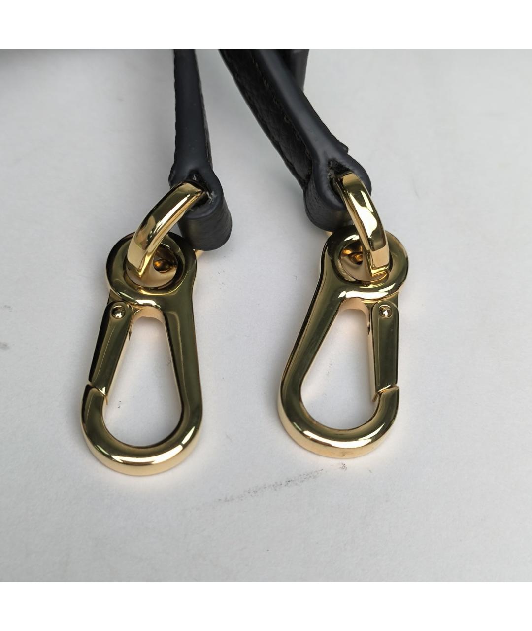 LOEWE Черная кожаная сумка через плечо, фото 7