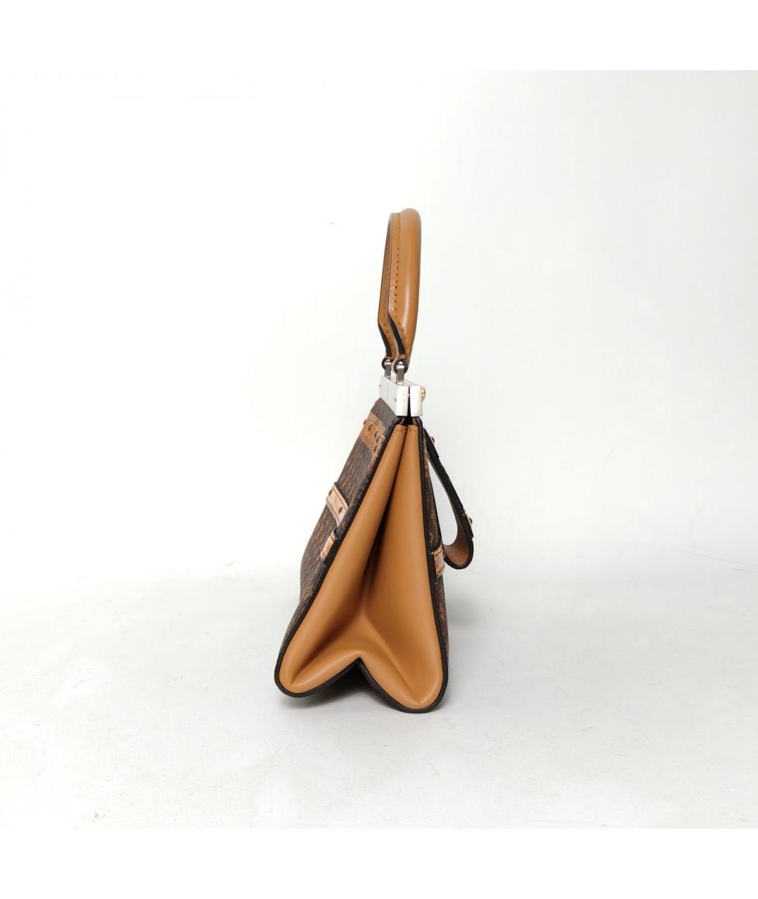 LOUIS VUITTON Коричневая сумка через плечо, фото 3