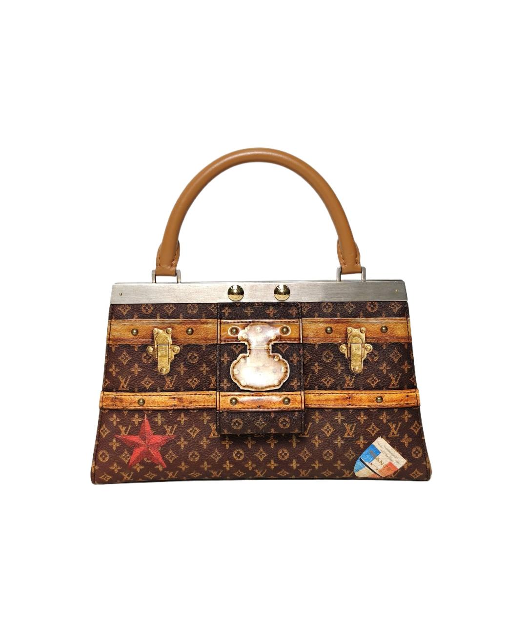 LOUIS VUITTON Коричневая сумка через плечо, фото 1