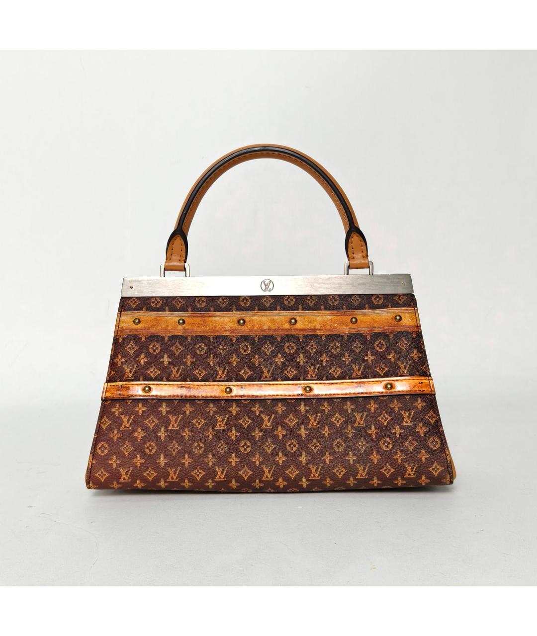 LOUIS VUITTON Коричневая сумка через плечо, фото 4