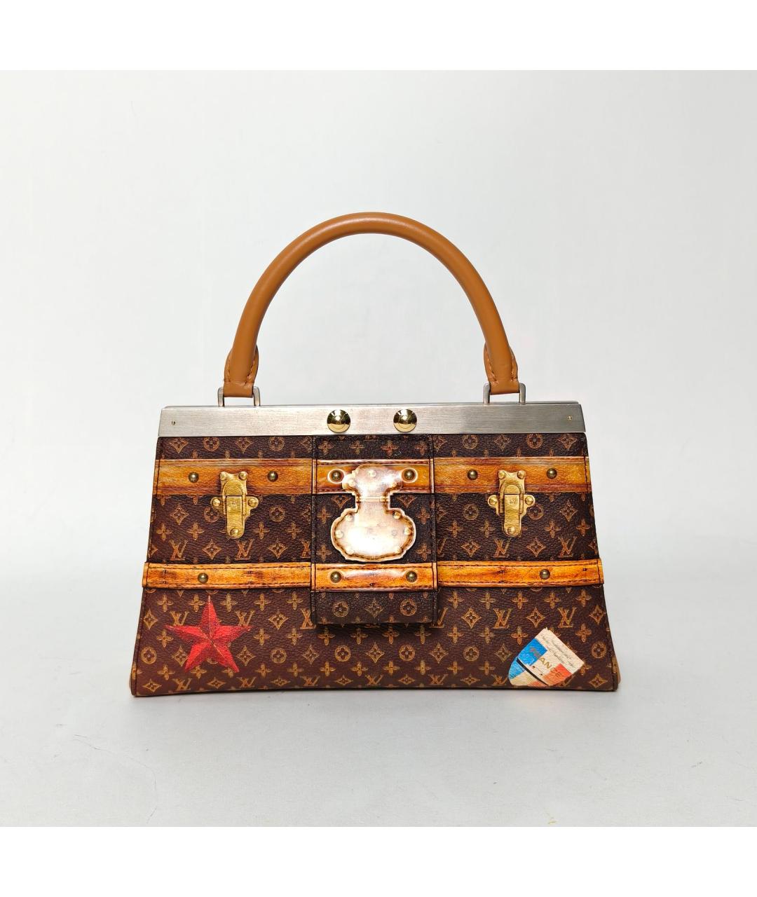 LOUIS VUITTON Коричневая сумка через плечо, фото 9