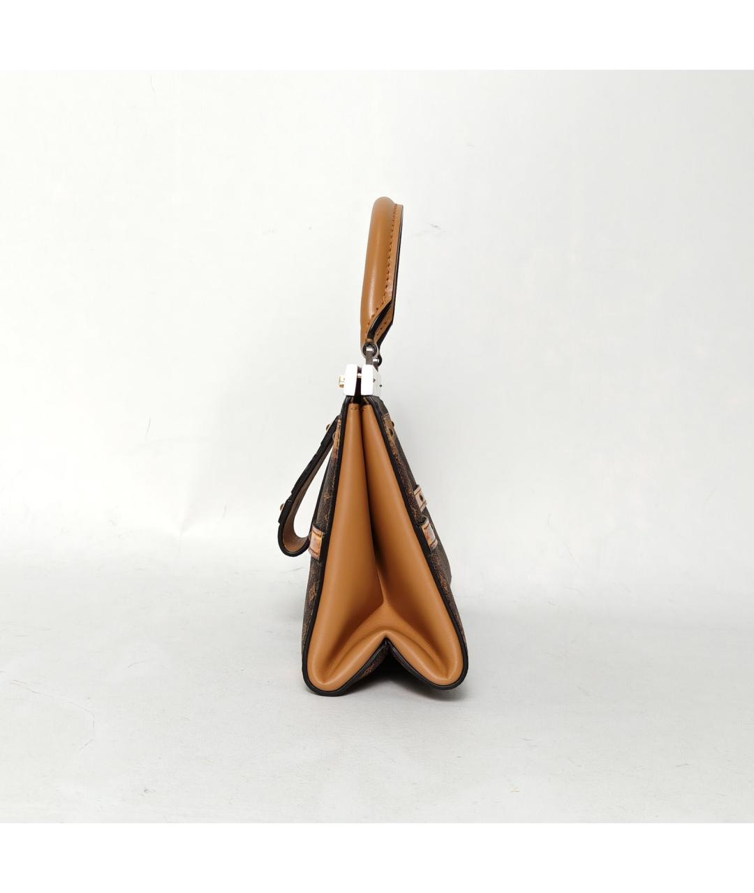 LOUIS VUITTON Коричневая сумка через плечо, фото 5