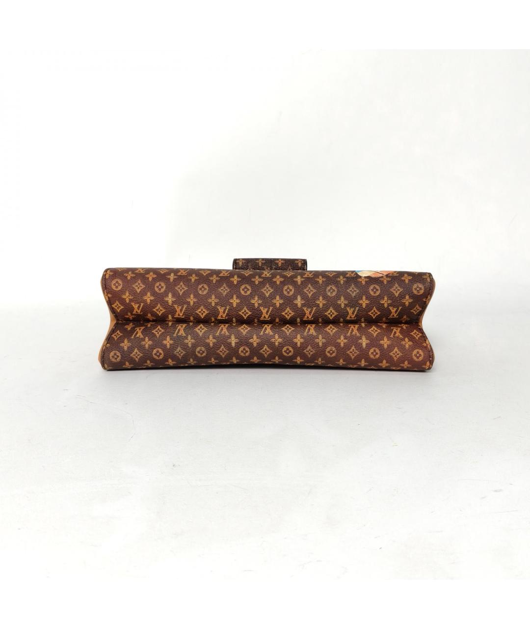 LOUIS VUITTON Коричневая сумка через плечо, фото 6