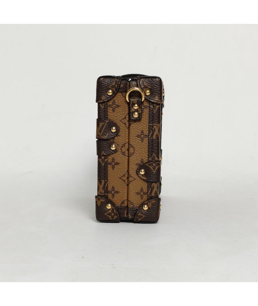 LOUIS VUITTON Коричневая сумка через плечо, фото 5