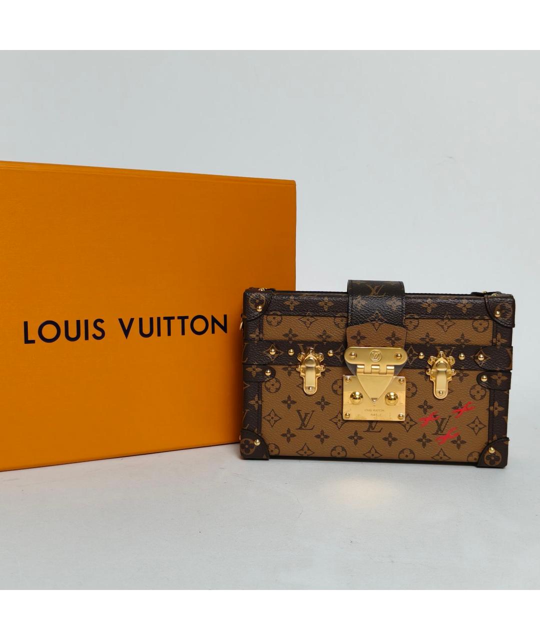 LOUIS VUITTON Коричневая сумка через плечо, фото 9