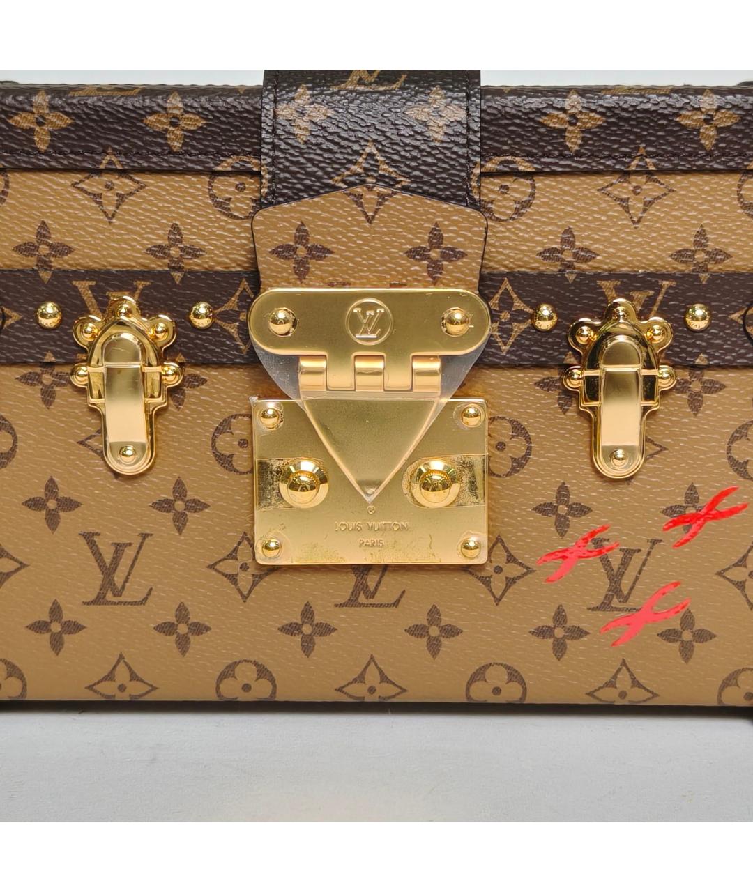 LOUIS VUITTON Коричневая сумка через плечо, фото 8