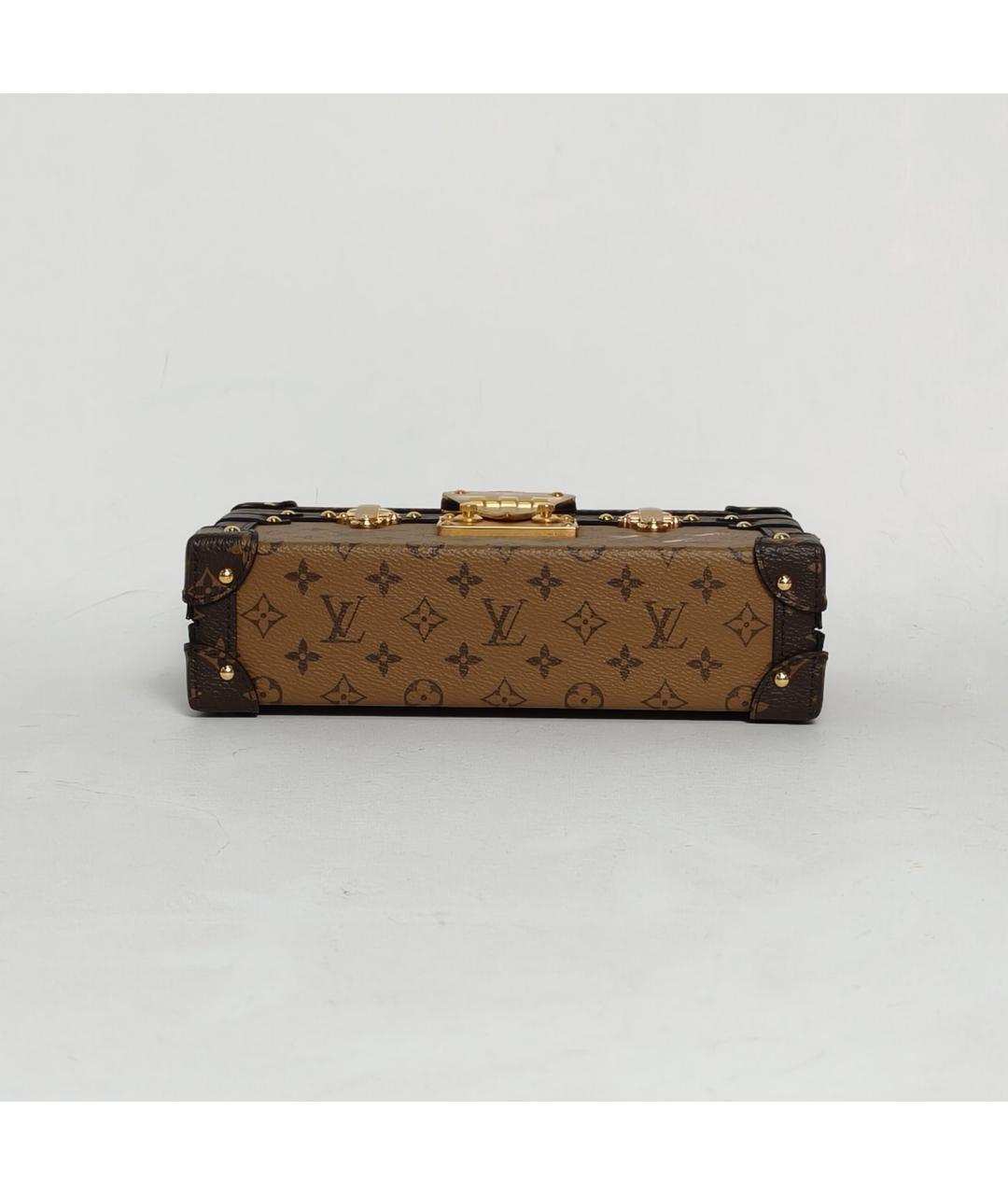 LOUIS VUITTON Коричневая сумка через плечо, фото 6