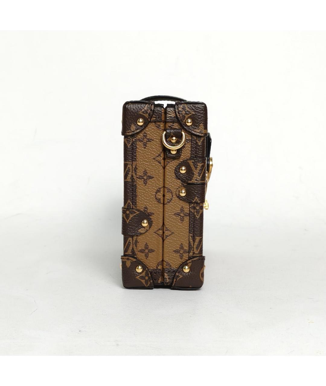 LOUIS VUITTON Коричневая сумка через плечо, фото 3