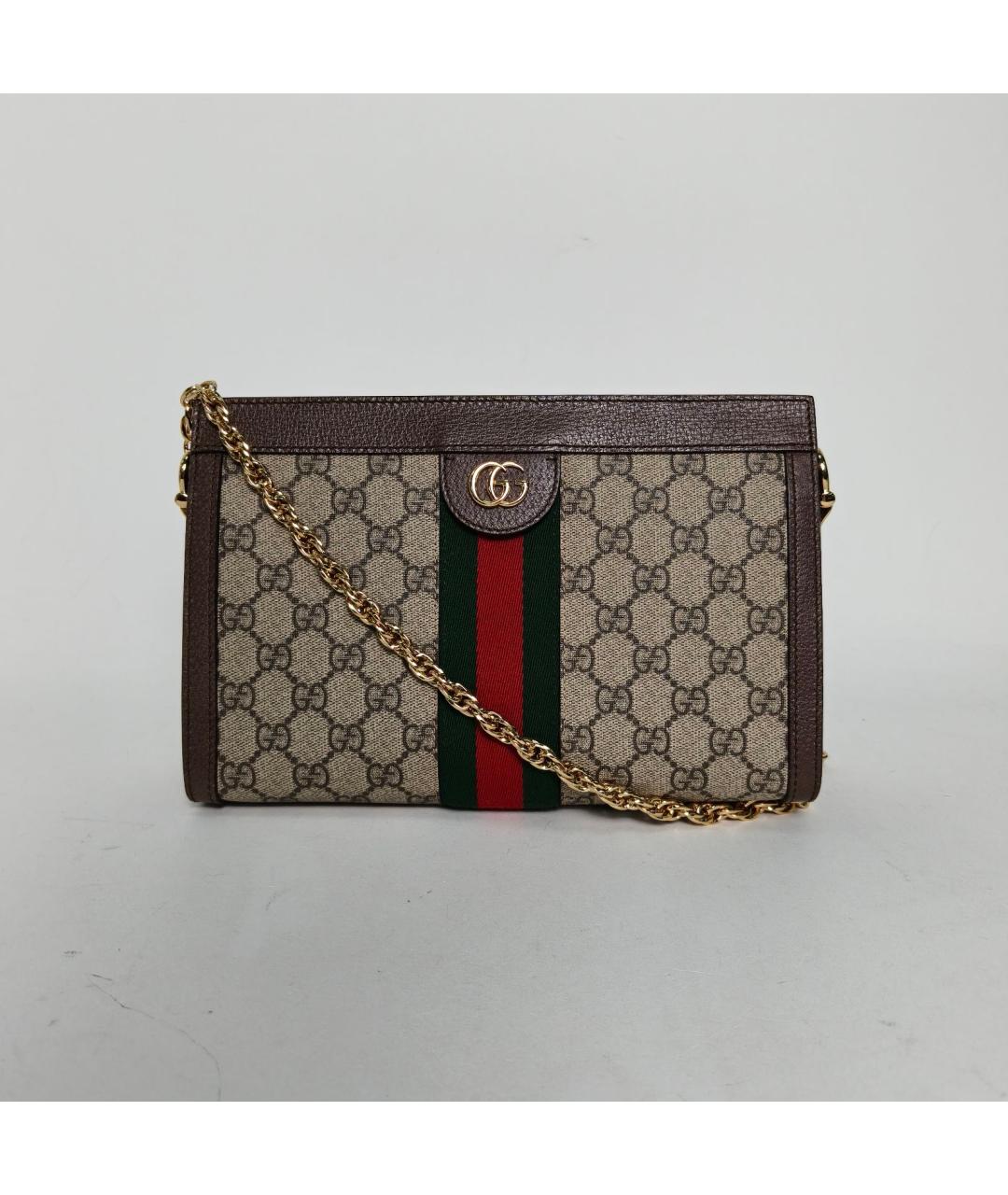 GUCCI Тканевая сумка через плечо, фото 9