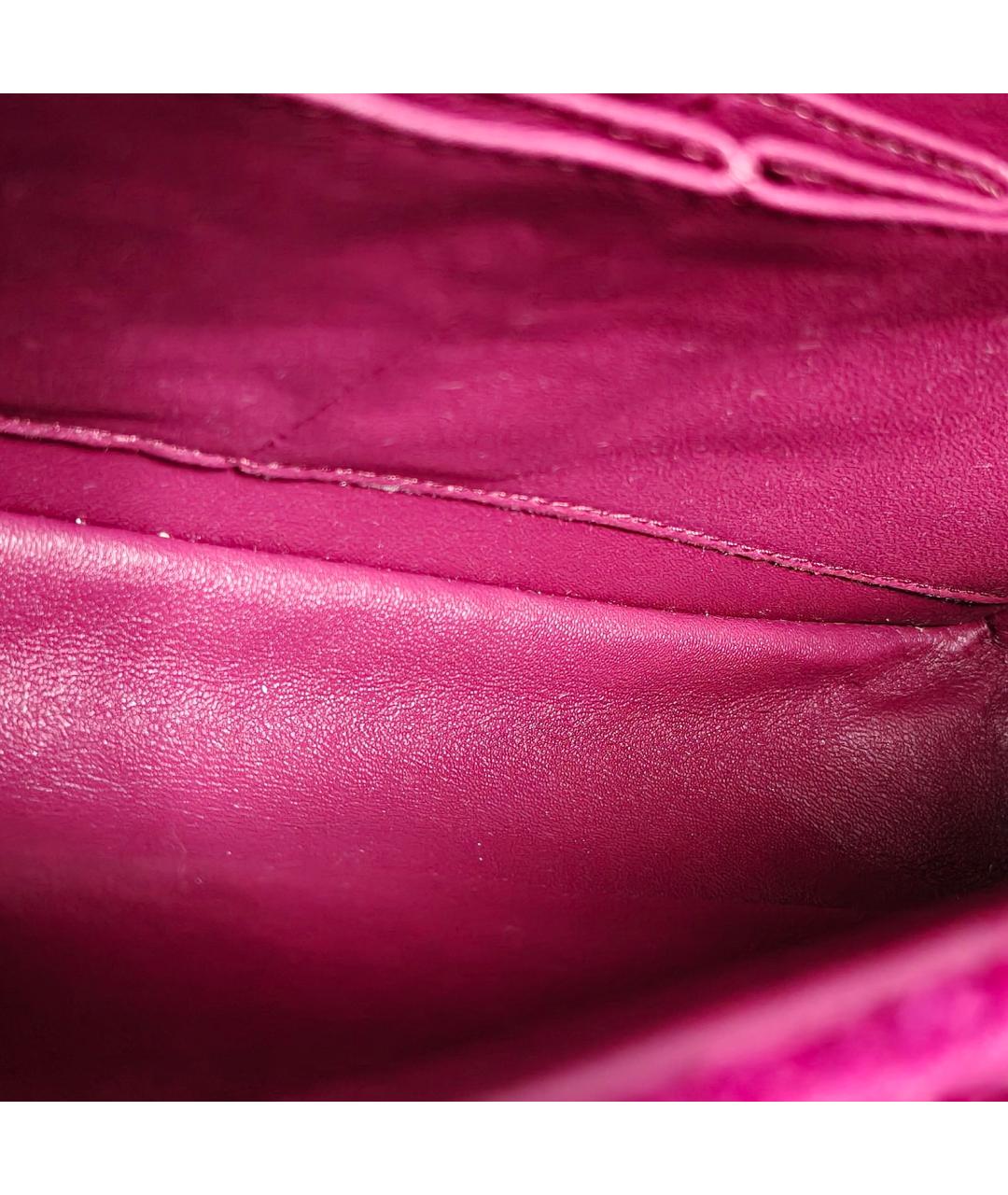 CHANEL Фуксия твидовая сумка через плечо, фото 8