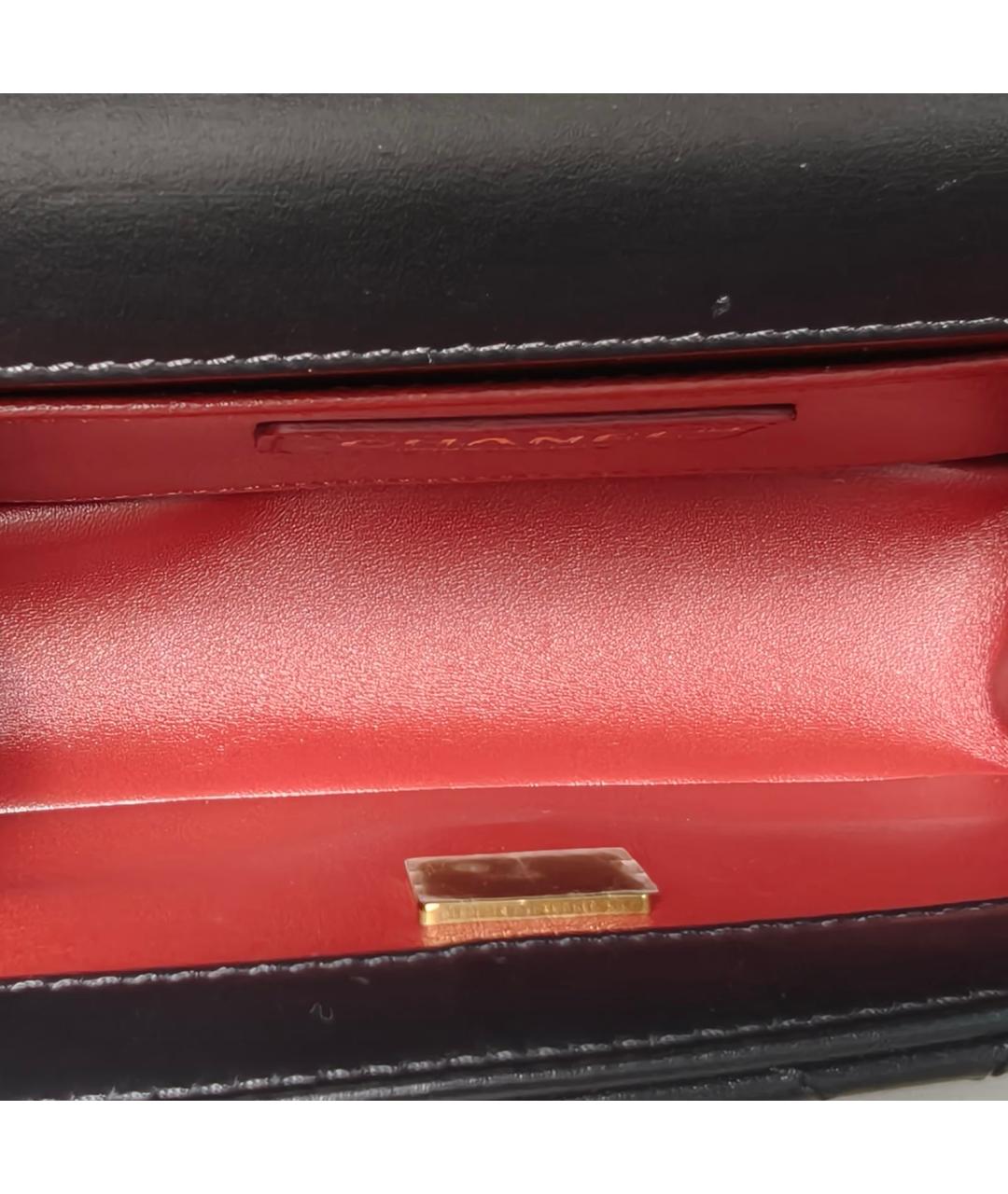 CHANEL Черная кожаная сумка через плечо, фото 8