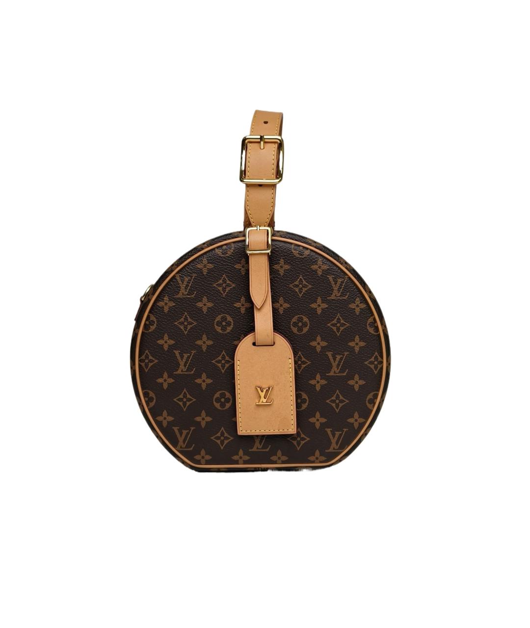 LOUIS VUITTON Коричневая сумка через плечо, фото 1