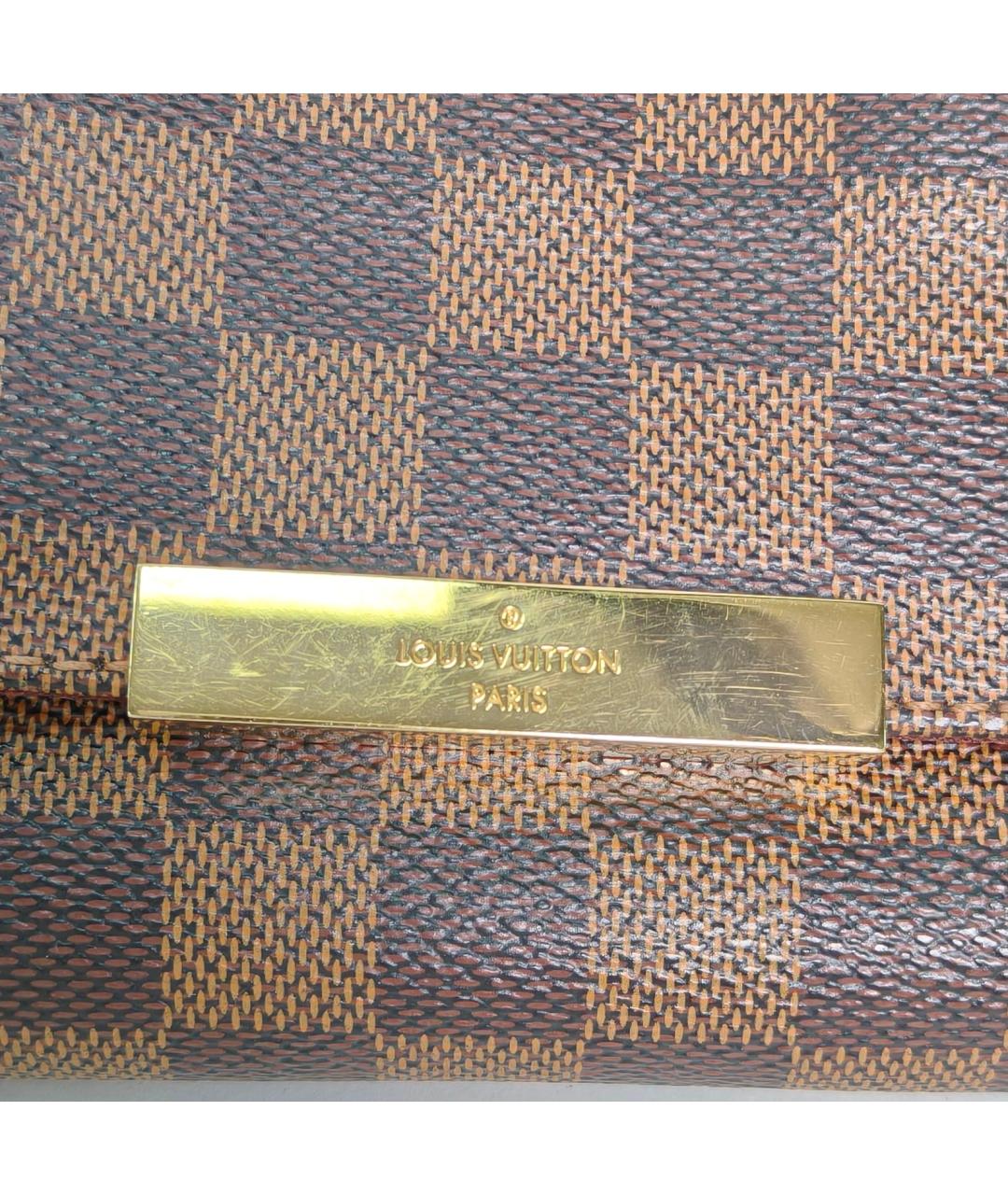 LOUIS VUITTON Коричневая сумка через плечо, фото 3