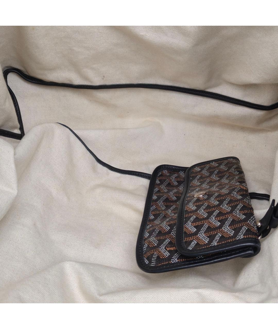 GOYARD Черная сумка через плечо, фото 7