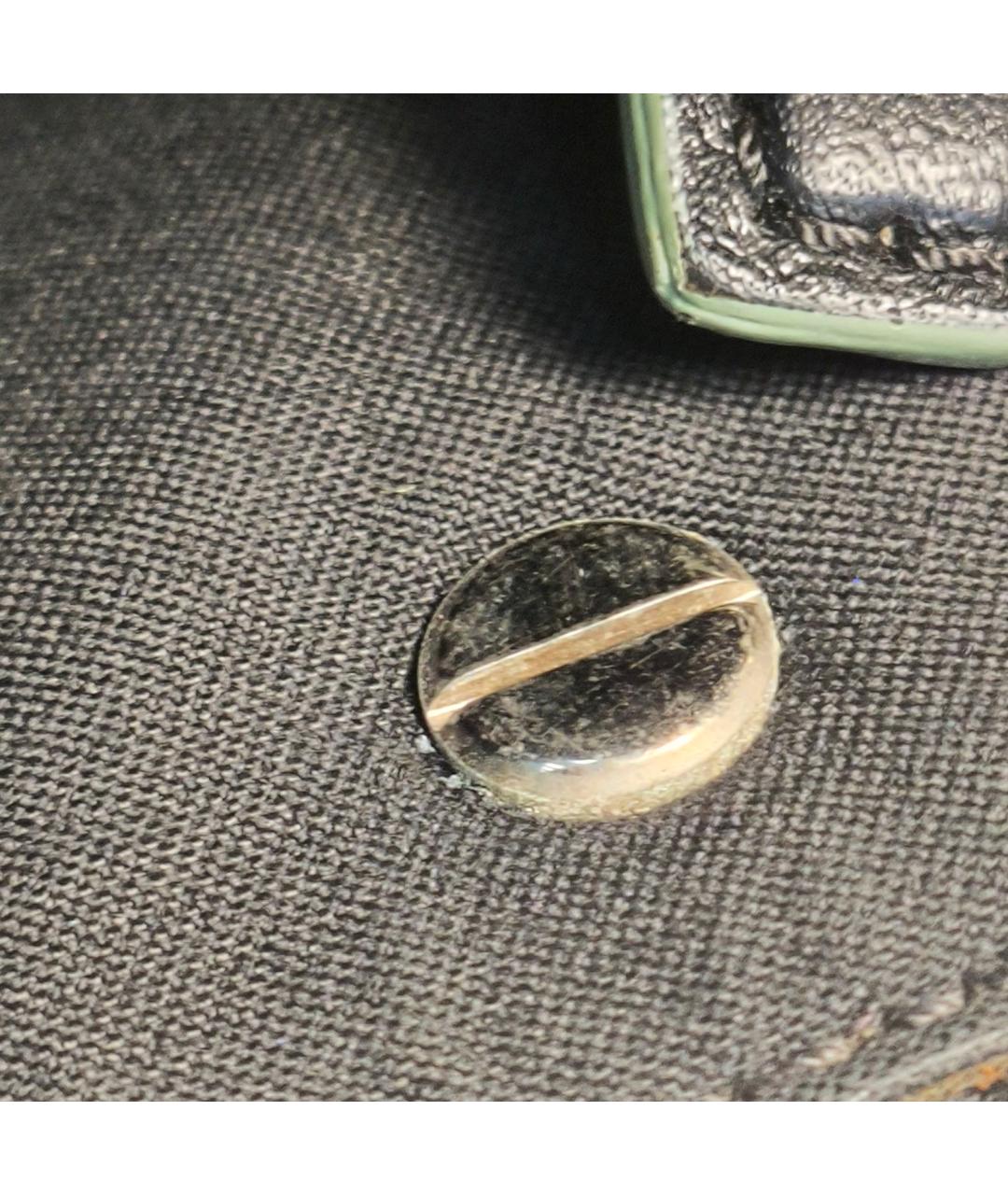 FENDI Черная кожаная сумка через плечо, фото 9