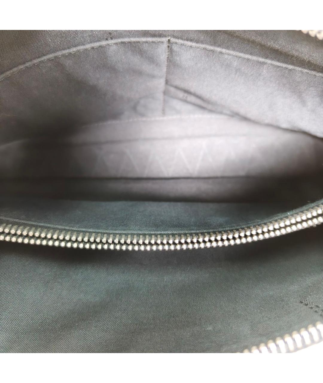 FENDI Черная кожаная сумка через плечо, фото 7