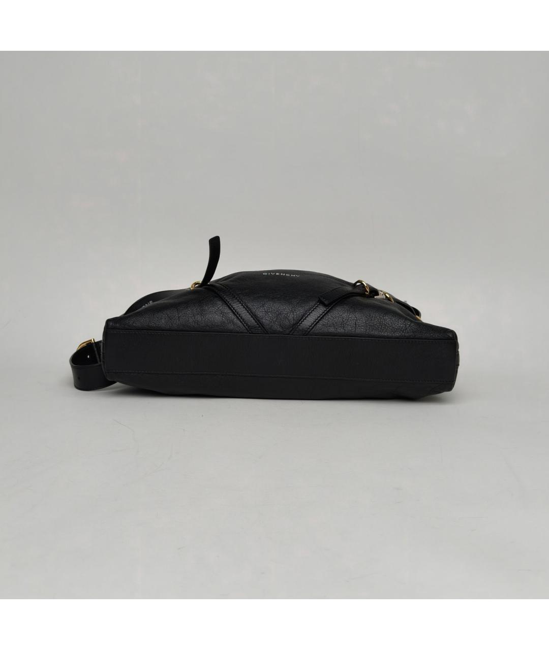 GIVENCHY Черная кожаная сумка через плечо, фото 5