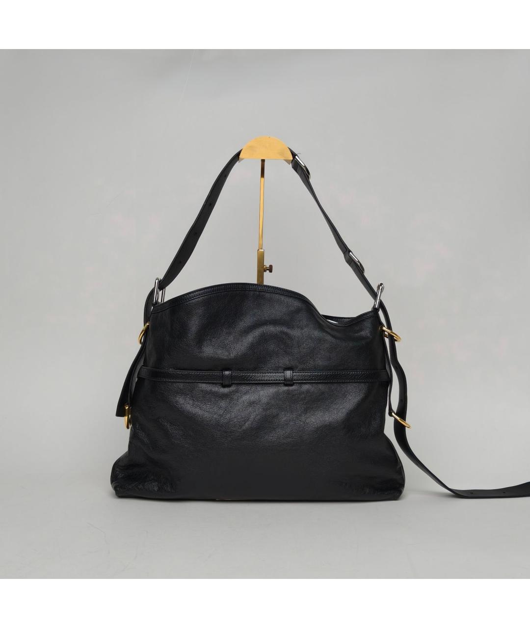 GIVENCHY Черная кожаная сумка через плечо, фото 3