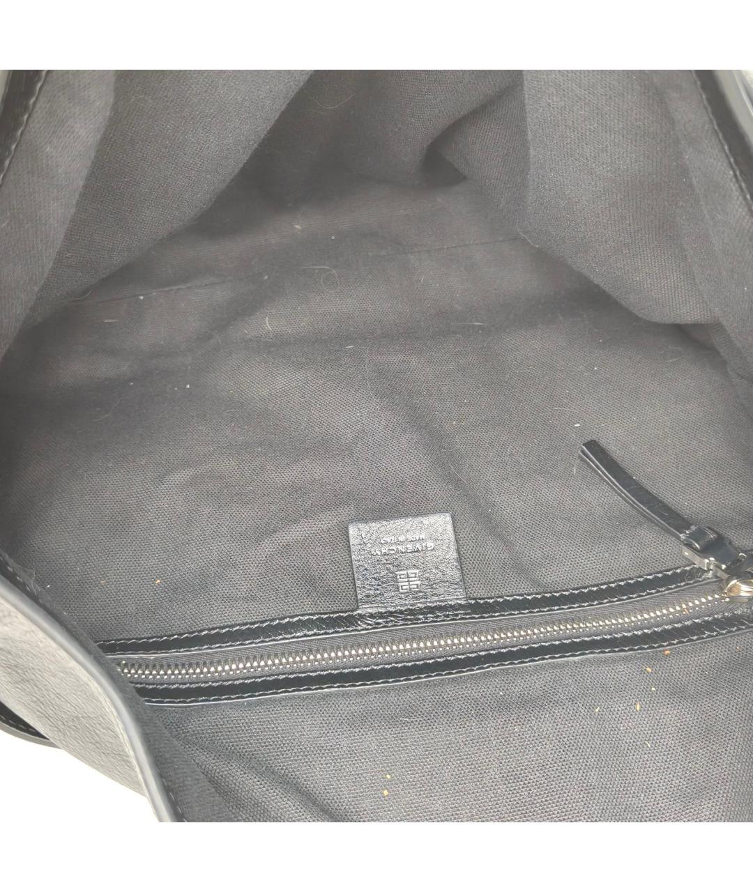 GIVENCHY Черная кожаная сумка через плечо, фото 6