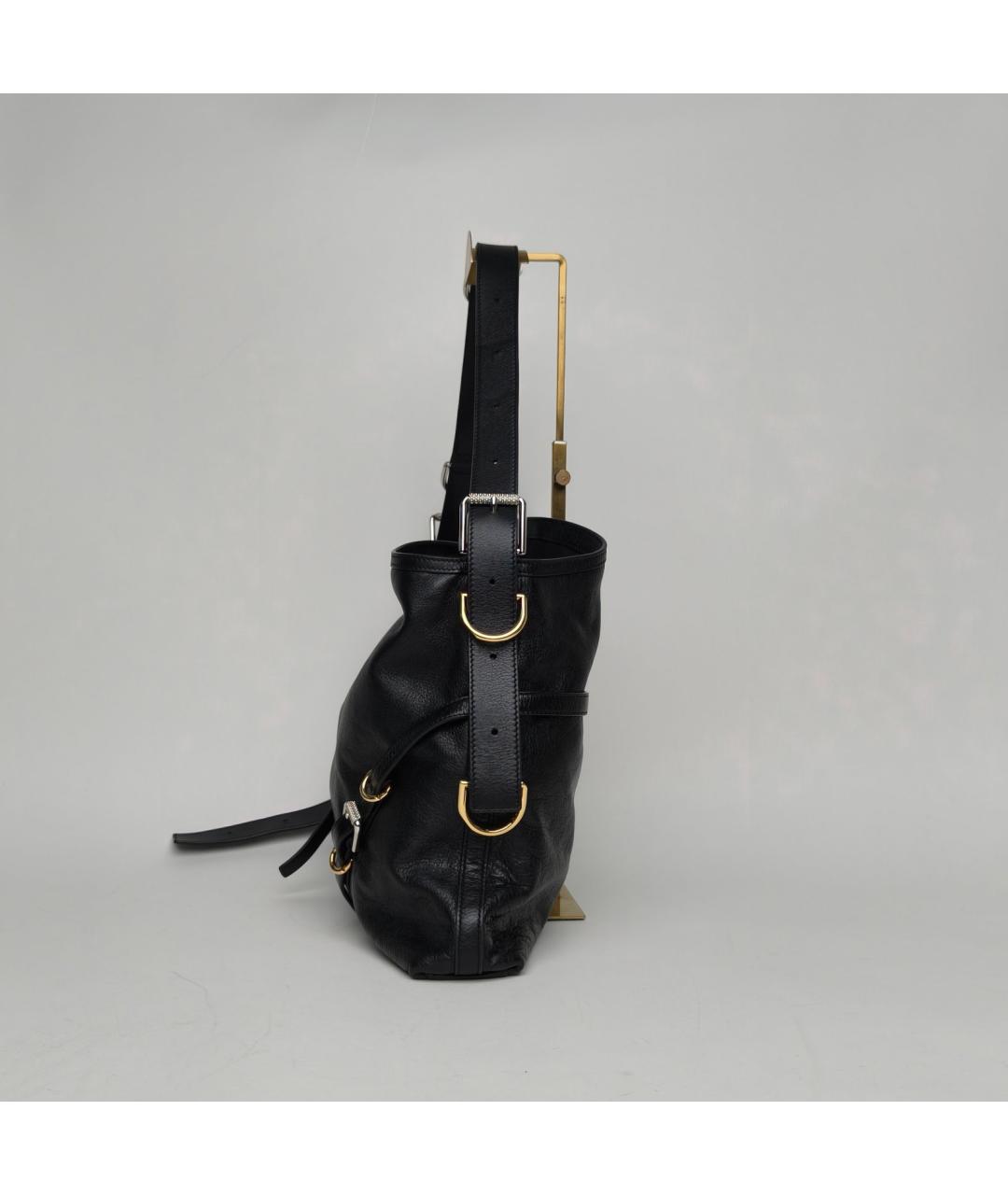 GIVENCHY Черная кожаная сумка через плечо, фото 2